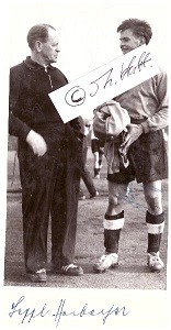 SEPP HERBERGER (Seppl/Josef Herberger, 1897-1977) deutscher Fußballspieler und -trainer, Reichstr...