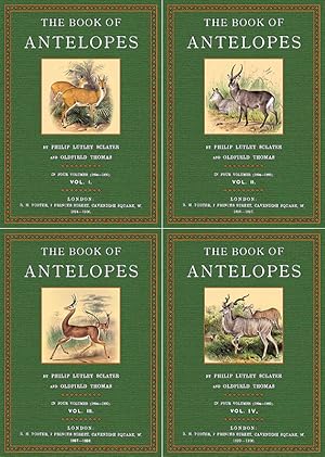 Seller image for The Book of Antelopes - 1 - 4 for sale by Antiquariat  Fines Mundi