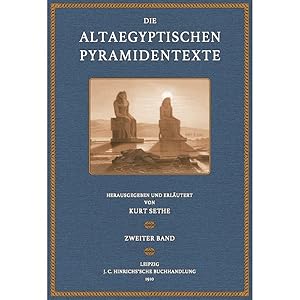 Seller image for Pyramidentexte - 2 for sale by Antiquariat  Fines Mundi