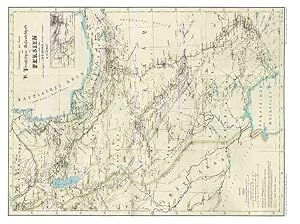 Bild des Verkufers fr Reise der Gesandtschaft nach Persien - bersichtskarte zum Verkauf von Antiquariat  Fines Mundi