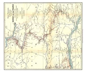 Bild des Verkufers fr Vom Kongo zum Ubangi - bersichtskarte zum Verkauf von Antiquariat  Fines Mundi