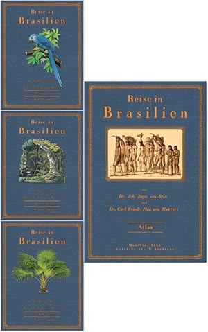 Bild des Verkufers fr Reise in Brasilien - 1 - 3 und Atlas zum Verkauf von Antiquariat  Fines Mundi