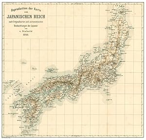 Bild des Verkufers fr Nippon - bersichtskarte zum Verkauf von Antiquariat  Fines Mundi