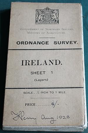 Ireland. Sheet 1 (Layers). Scale 1/2 Inch to 1 Mile. Government of Northern Ireland, Ministery of...