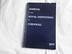 Seller image for Journal of the Royal Institution of Cornwall:New Series Volume VII Part 4 1977 for sale by David Pearson