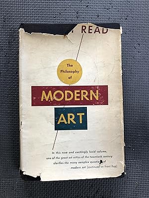 Imagen del vendedor de The Philosophy of Modern Art a la venta por Cragsmoor Books