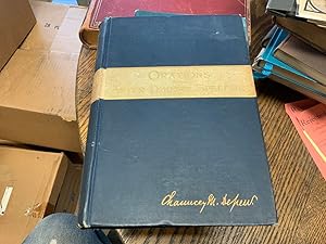 Seller image for Orations And After-Dinner Speeches Of Chauncey M Depew for sale by Riverow Bookshop