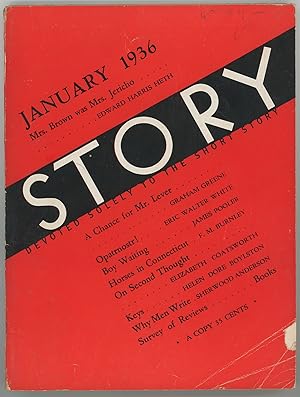 Imagen del vendedor de Story. January 1936. Volume VIII Number 42 a la venta por The Reluctant Bookseller