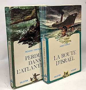 Bild des Verkufers fr La route d'Isral + Perdus dans l'atlantique - coll. plein vent - 2 livres zum Verkauf von crealivres