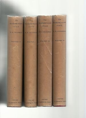 The Elizabethan Stage 4 Volumes