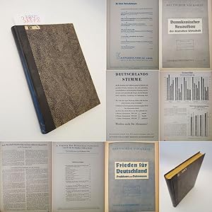 Informationsdienst 1. Jahrgang 1948 Nr. 1 - 8 * mit Beiträgen von Walter Ulbricht (SED), Hermann ...