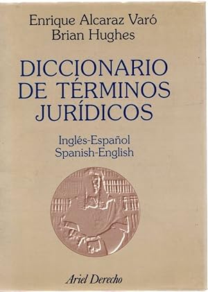 Imagen del vendedor de Diccionario de trminos jurdicos. Ingls-espaol. Spanish-English . a la venta por Librera Astarloa