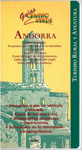 Imagen del vendedor de Andorra. Turismo rural y aventura a la venta por Librera Dilogo