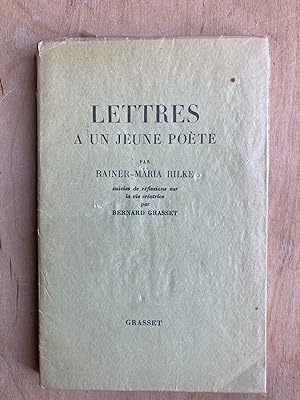 Lettres à un jeune poète by Rainer-Maria Rilke: Bon Couverture souple ...