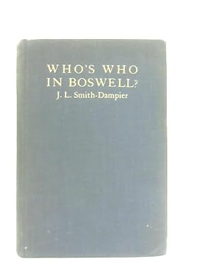 Seller image for Who's Who in Boswell for sale by World of Rare Books