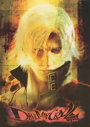 Devil May Cry 2 Playstation Game Advertising Postcard