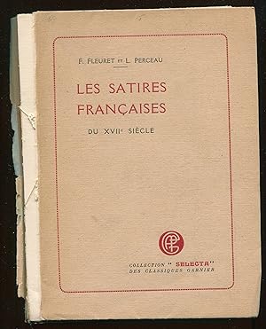 Bild des Verkufers fr Les satires franaises du XVIIe sicle Tome 1 zum Verkauf von LibrairieLaLettre2