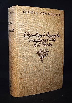 Chronologisch-thematisches Verzeichnis sämtlicher Tonwerke Wolfgang Amade Mozarts. Nebst Angabe d...