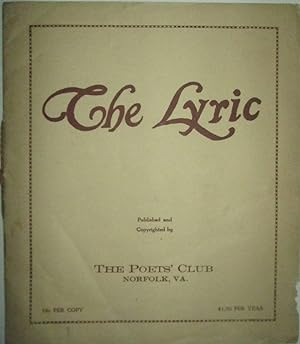The Lyric. July 1922. Vol. 2 No. 7