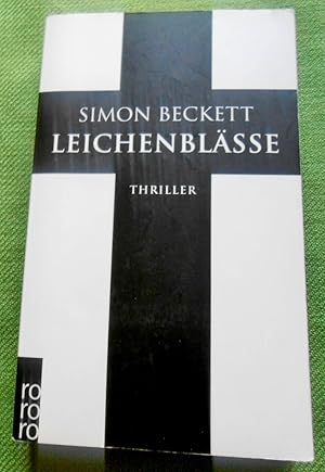 Leichenblässe. Thriller. Deutsch von Andree Hesse.