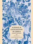Science and Civilisation in China: Volume 5, Chemistry and Chemical Technology; Part 2, Spagyrica...