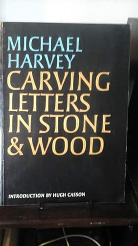 Carving Letters in Stone & Wood
