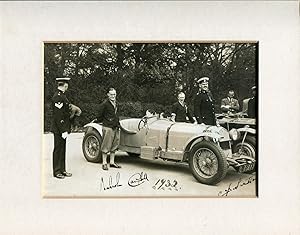 Malcolm Campbell autograph | Signed vintage photograph