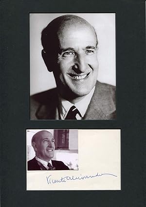 Vicente Pío Marcelino Cirilo Aleixandre autograph | Signed album page