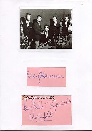 Immagine del venditore per Billy J. Kramer & the Dakotas autograph | Signed album pages venduto da Markus Brandes Autographs GmbH