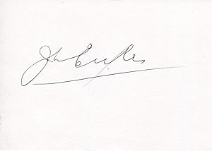 Seller image for John Carew Eccles autograph | Signed card for sale by Markus Brandes Autographs GmbH