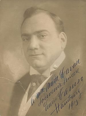 Enrico Caruso autograph | Signed vintage photograph