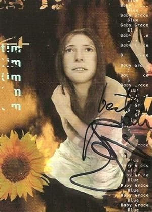 David Bowie autograph | In-Person signed promotion postcard