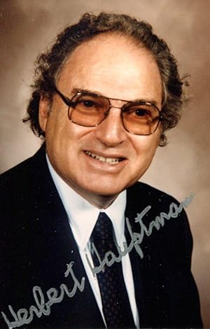 Seller image for Herbert A. Hauptman autograph | Signed photograph for sale by Markus Brandes Autographs GmbH