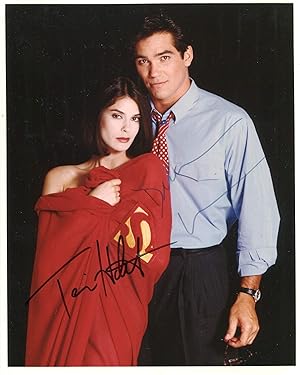 Bild des Verkufers fr Teri & Dean Hatcher & Cain autograph | Signed photograph zum Verkauf von Markus Brandes Autographs GmbH