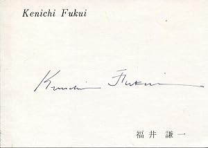 Immagine del venditore per Kenichi Fukui autograph | Signed card venduto da Markus Brandes Autographs GmbH