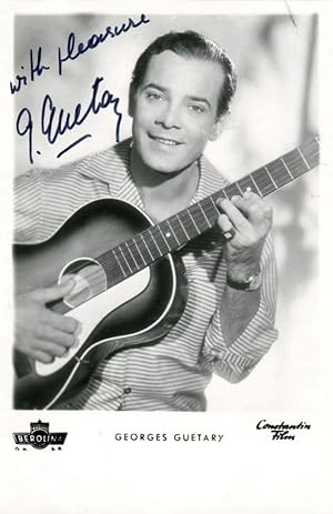 Seller image for Georges Guetary autograph | Signed promotion photograph for sale by Markus Brandes Autographs GmbH