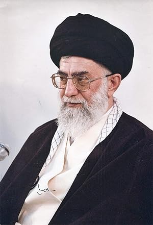 Imagen del vendedor de Ali Khamenei autograph | Signed photograph a la venta por Markus Brandes Autographs GmbH
