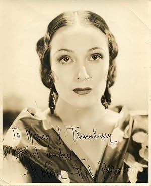 Dolores del Rio autograph | Signed vintage photograph