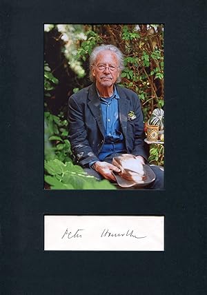 Peter Handke Handke autograph | Signed album page mounted