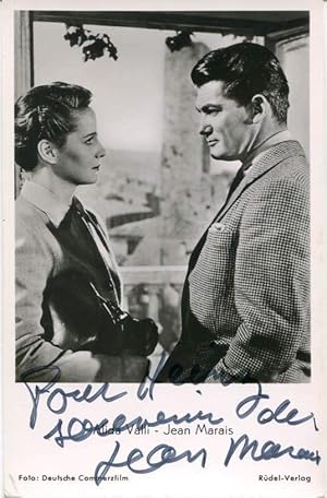 Image du vendeur pour Jean Marais autograph | Signed vintage photograph mis en vente par Markus Brandes Autographs GmbH