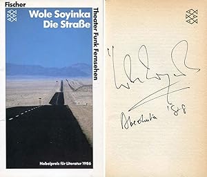 Akinwande Oluwole "Wole" Soyinka autograph | Signed book