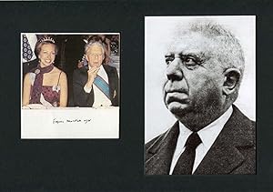 Eugenio Montale autograph | Signed card mounted