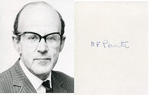 Bild des Verkufers fr Max Ferdinand Perutz autograph | Photograph signed verso zum Verkauf von Markus Brandes Autographs GmbH