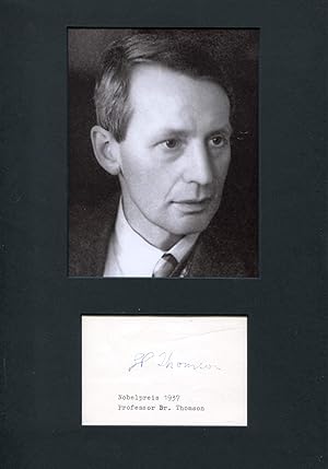 Imagen del vendedor de George Paget Thomson autograph | Signed card mounted a la venta por Markus Brandes Autographs GmbH