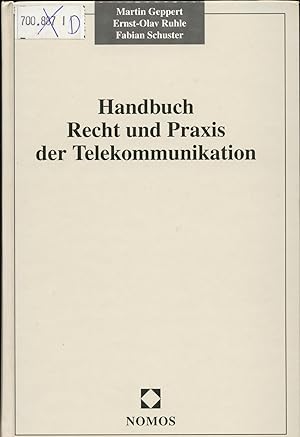 Seller image for Handbuch Recht und Praxis der Telekommunikation for sale by avelibro OHG