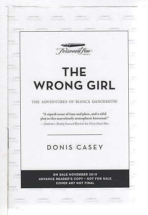 Bild des Verkufers fr THE WRONG GIRL: The Adventures of Bianca Dangereuse. zum Verkauf von Bookfever, IOBA  (Volk & Iiams)