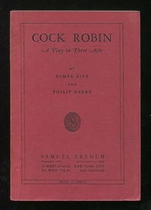 Immagine del venditore per Cock Robin: A Play in Three Acts venduto da ReadInk, ABAA/IOBA