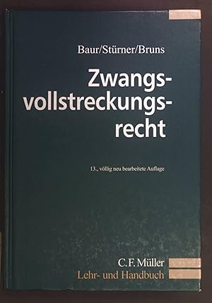 Seller image for Zwangsvollstreckungsrecht. Lehr- und Handbuch for sale by books4less (Versandantiquariat Petra Gros GmbH & Co. KG)