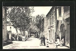 Carte postale Ginestas, Avenue de Bize