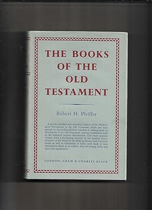 Imagen del vendedor de The books of the Old Testament : An abridgement of the author's 'Introduction to the Old Testament' a la venta por Gwyn Tudur Davies
